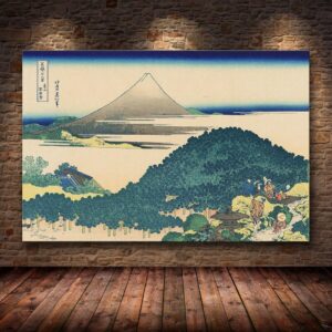 pinturas japonesas japanese mountain akigo