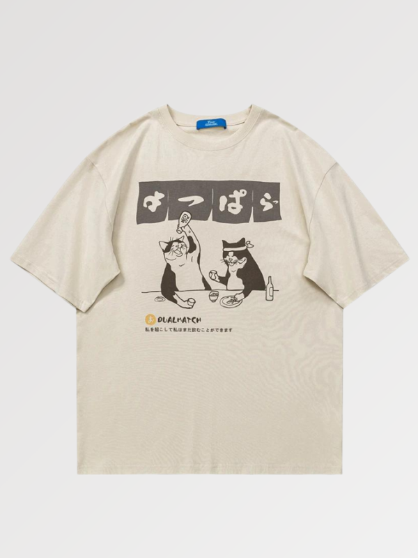 playera blanca japanese pattern ninomiya