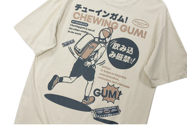 playera blanca japanese style gumboy 2