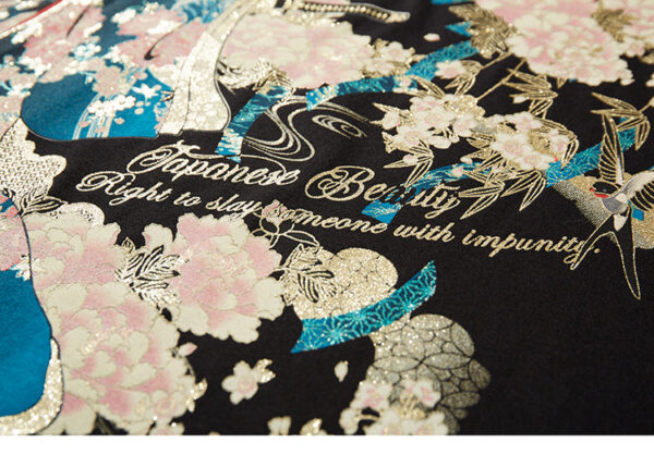 playera negra geisha niigata x watanabe 5