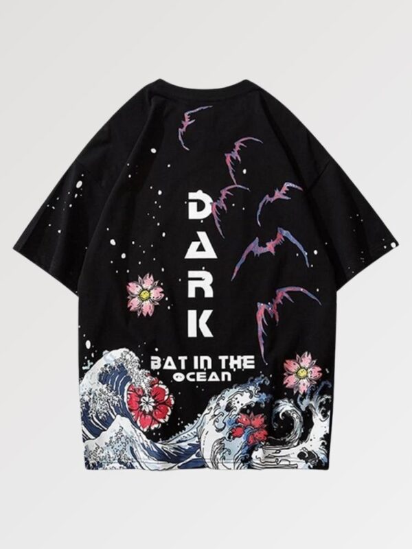 playera negra japanese art okarina edit