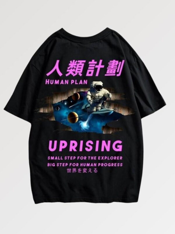 playera negra japanese brands uprising