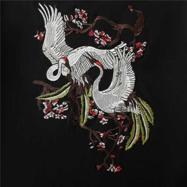 playera negra japanese crane noshiro 3