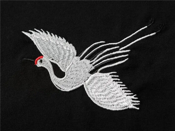 playera negra japanese crane noshiro 4