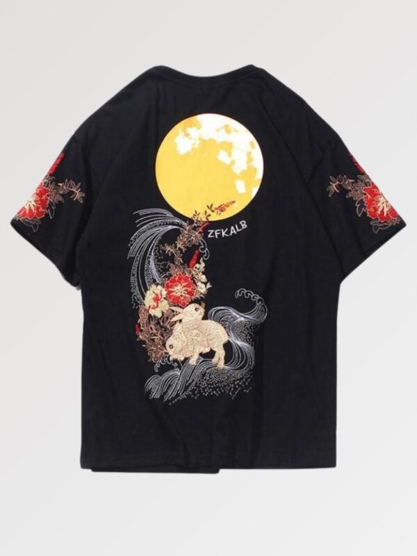 playera negra japanese girl tokoname