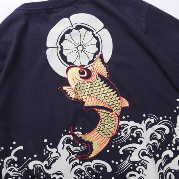 playeras para hombre japanese koi okariya 6