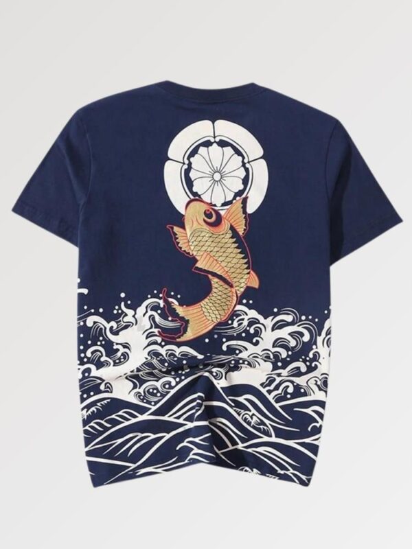 playeras para hombre japanese koi okariya