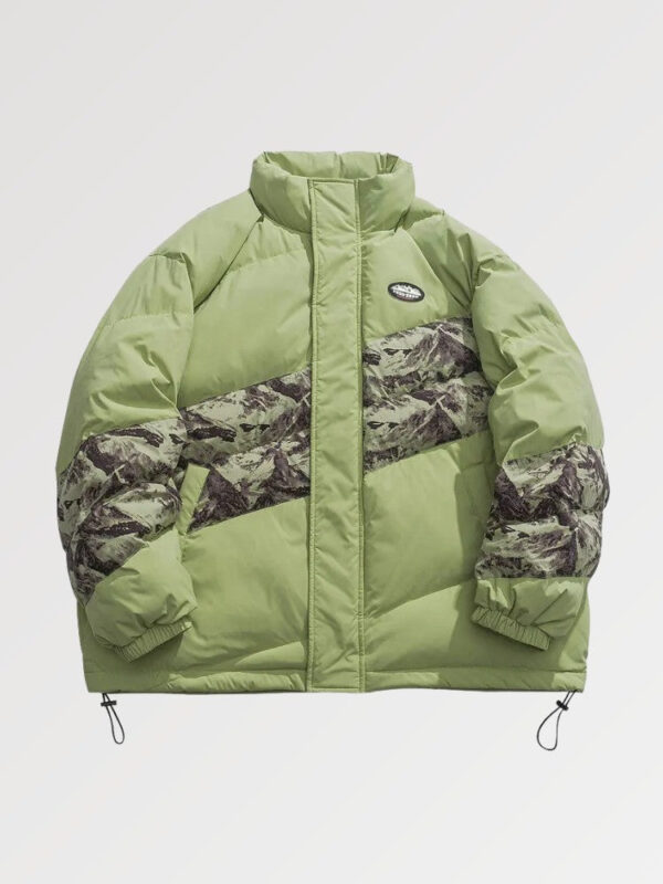 puffer jacket chamarra para invierno amilitary 3