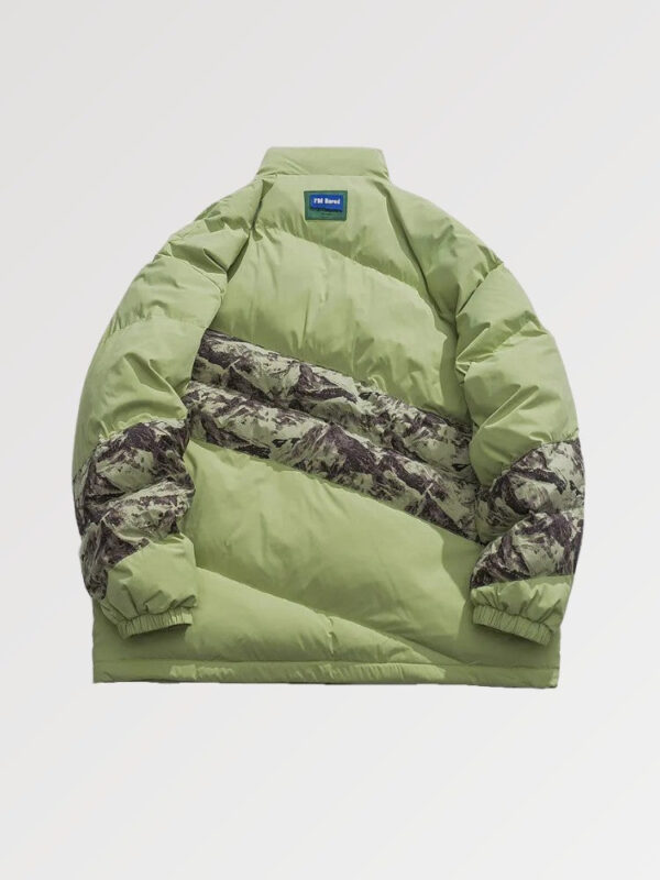 puffer jacket chamarra para invierno amilitary 4