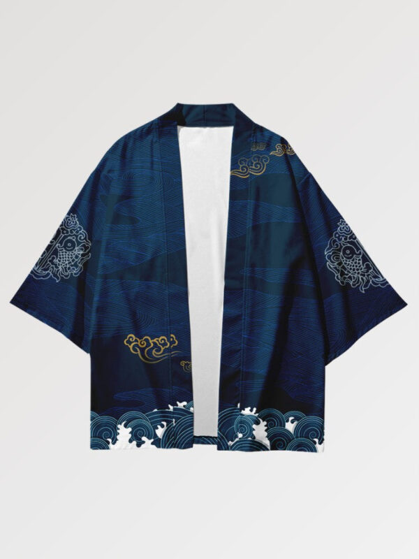 ropa de calle haori patron tsuru 2