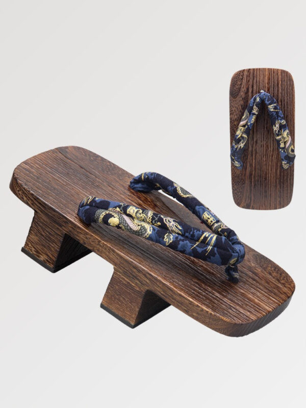 sandalias de madera tradicionales japon inuyama
