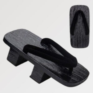 sandalias japonesas de madera geta hekinan