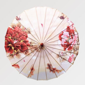 sombrilla de flores japonesas gasuka