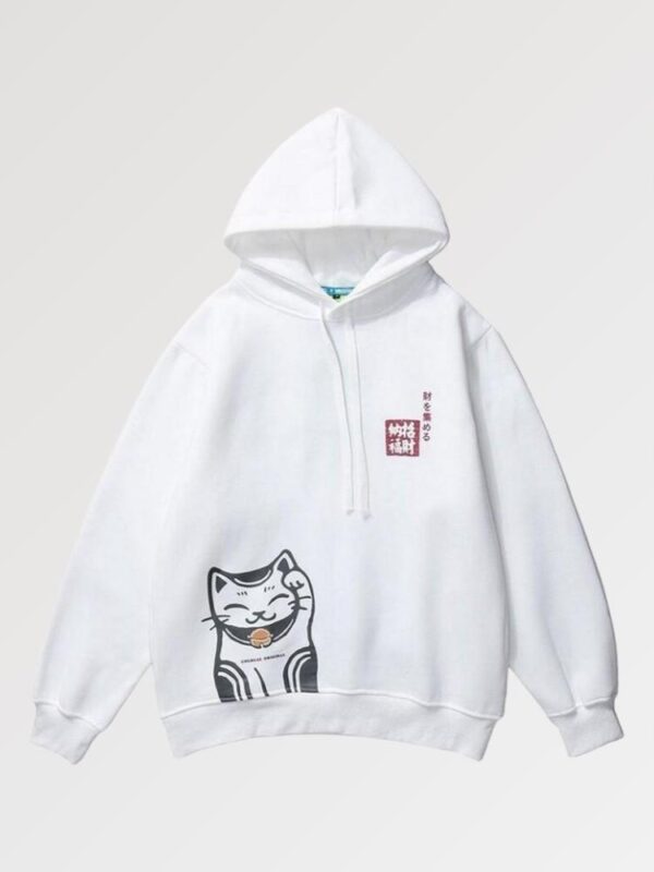 sudadera blanca hanamaki