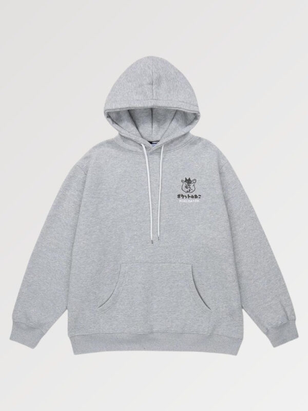 sudadera gris cat fury 3