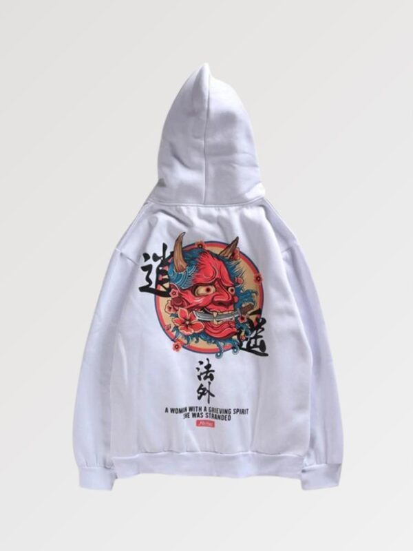 sudadera gris yokai 3